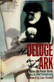 Cover of: The Deluge and the Ark: A Journey into Primate Worlds