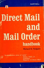 Cover of: The Dartnell direct mail and mail order handbook. by Richard S. Hodgson