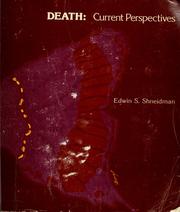 Cover of: Death: current perspectives