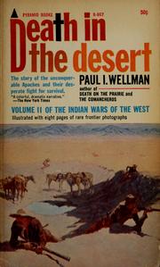 Cover of: Death in the desert