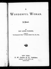Cover of: A wonderful woman: a novel