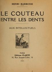 Cover of: Deputes contre parlement; lettre aux camarades de l'A.R.A.C. by Paul Vaillant-Couturier