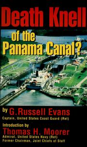 Cover of: Death knell of the Panama Canal? by G. Russell Evans
