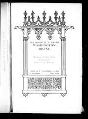 Cover of: The complete works of Washington Irving