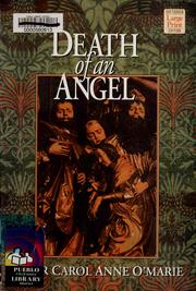 Cover of: Death of an angel by Carol Anne O'Marie
