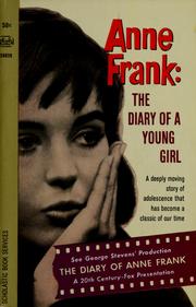 Cover of: The diary of a young girl by Anne Frank