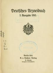 Cover of: Deutsches Arzneibuch. by 