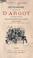 Cover of: Dictionnaire historique d'argot