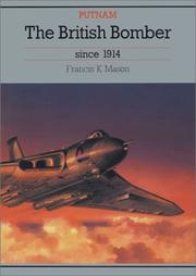 Cover of: British Bomber Since 1914 by Francis Mason
