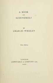 Cover of: A book of scoundrels