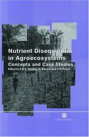 Nutrient disequilibria in agroecosystems : concepts and case studies