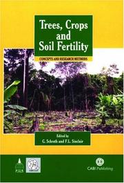 Trees, crops and soil fertility : concepts and research methods