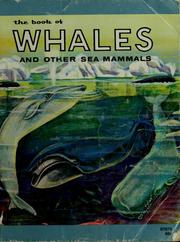 Cover of: The book of whales and other sea mammals