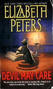 Cover of: Devil may care by Elizabeth Peters