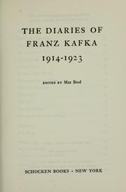 Cover of: The diaries of Franz Kafka by Franz Kafka