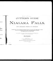 Cutter's guide to Niagara Falls, and adjacent points of interest