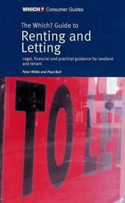 The Which? guide to renting and letting