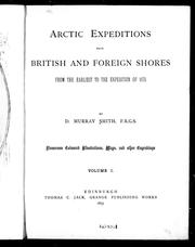 Cover of: Arctic expeditions from British and foreign shores by by D. Murray Smith