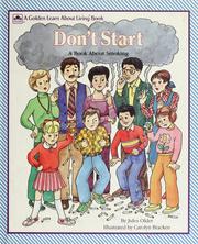 Cover of: Don't Start by Jules Older
