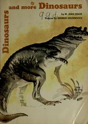 Cover of: Dinosaurs and more dinosaurs