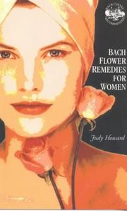 Cover of: Bach Flower Remedies for Women by Judy Howard