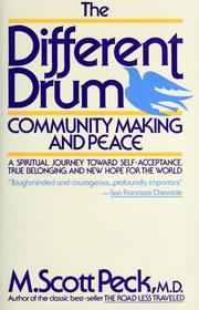 Cover of: The different drum: community-making and peace