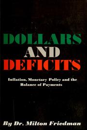 Cover of: Dollars and deficits: living with America's economic problems. --