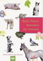 Cover of: Bach Flower Remedies for Animals