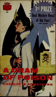 Cover of: A dram of poison by Charlotte Armstrong