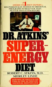 Cover of: Dr. Atkins' superenergy diet