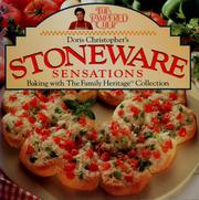 Cover of: Doris Christopher's stoneware sensations: baking with The family heritage collection.