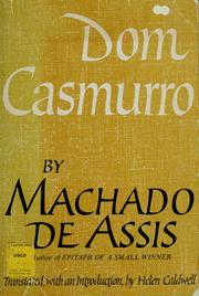 Cover of: Dom Casmurro: a novel