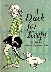 Cover of: A duck for keeps.