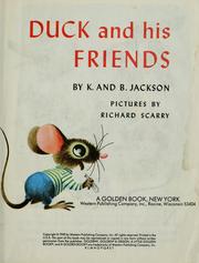 Cover of: Duck and his friends