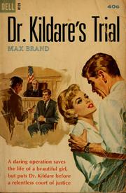 Cover of: Dr. Kildare's trial