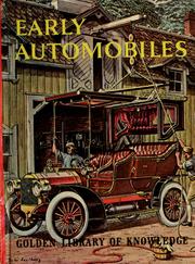 Cover of: Early automobiles by Eugene Rachlis