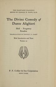 Cover of: The divine comedy of Dante Alighieri by Dante Alighieri