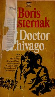 Cover of: Doctor Zhivago by Boris Leonidovich Pasternak