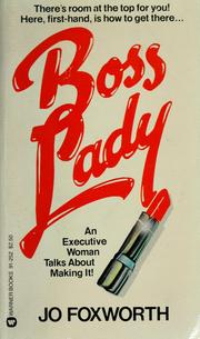 Cover of: Boss lady by Jo Foxworth