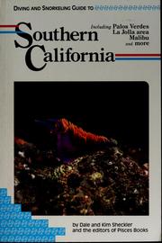 Cover of: Diving and snorkeling guide to southern California