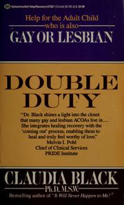 Cover of: Double duty