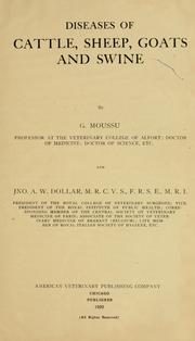 Cover of: Diseases of cattle, sheep, goats and swine