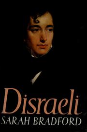 Cover of: Disraeli by Sarah Bradford