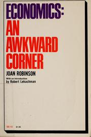 Cover of: Economics: an awkward corner