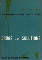 Cover of: Drugs and solutions by Claire Brackman Keane