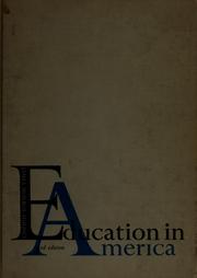 Cover of: Education in America.