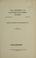 Cover of: Edmund Husserl's phenomenology