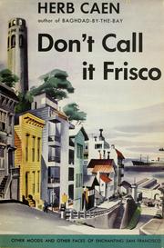 Cover of: Don't call it Frisco.