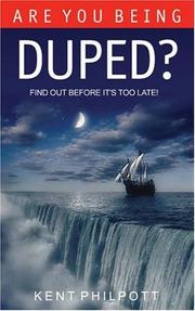 Cover of: Are You Being Duped?