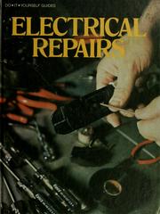 Cover of: Electrical repairs by 